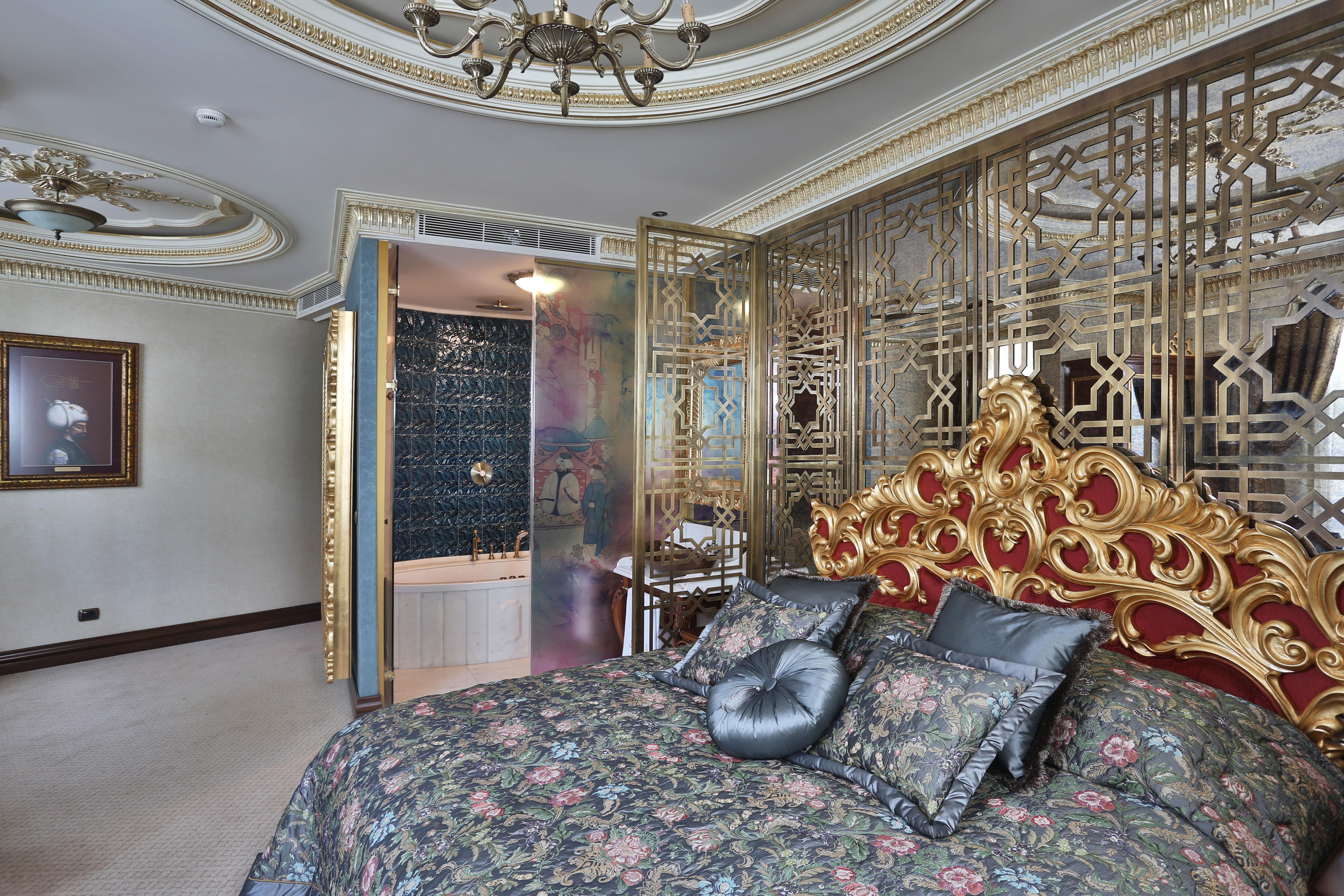 다루 술탄 호텔 갈라타 이스탄불 외부 사진 A suite at the hotel