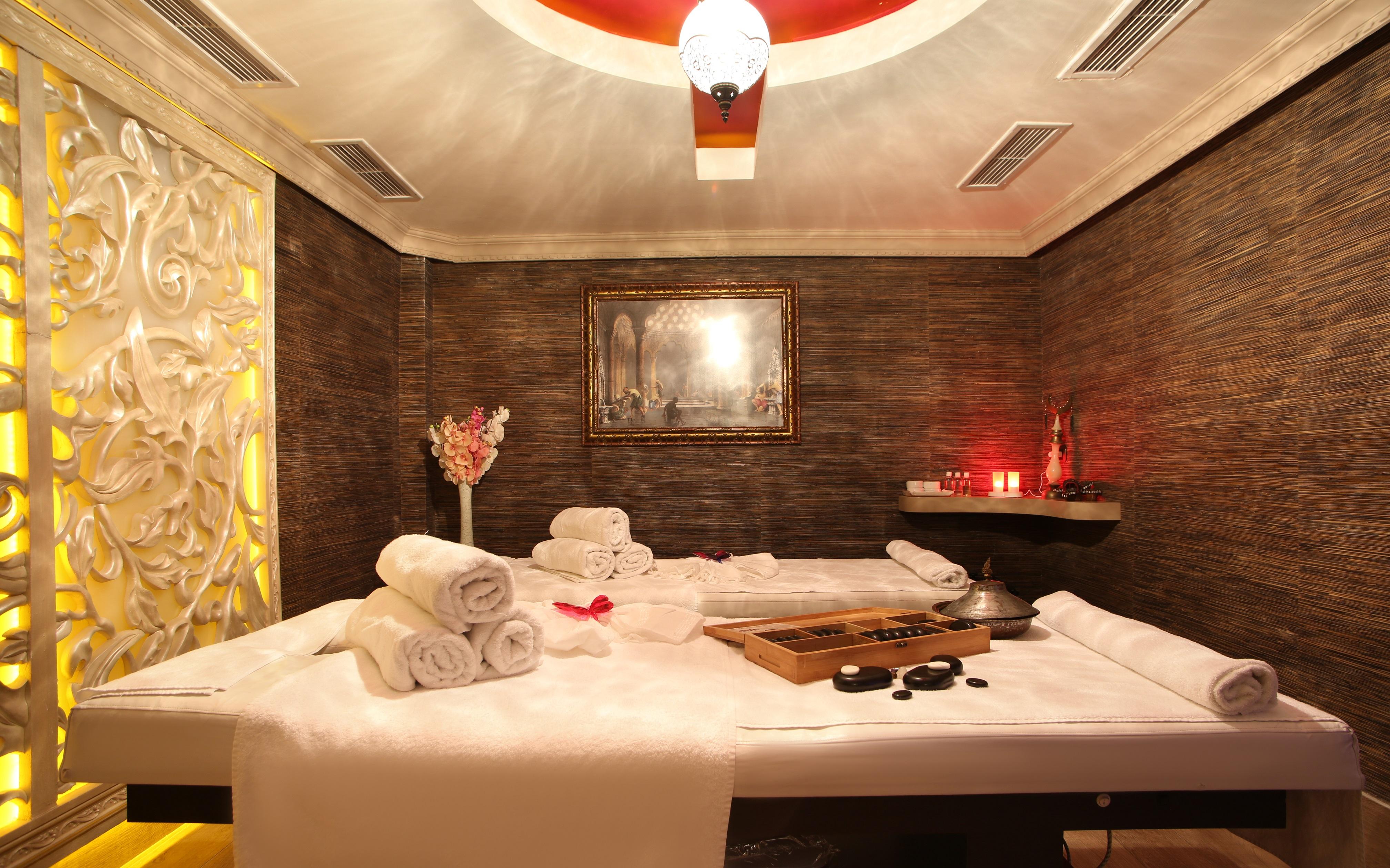 다루 술탄 호텔 갈라타 이스탄불 외부 사진 A spa treatment room
