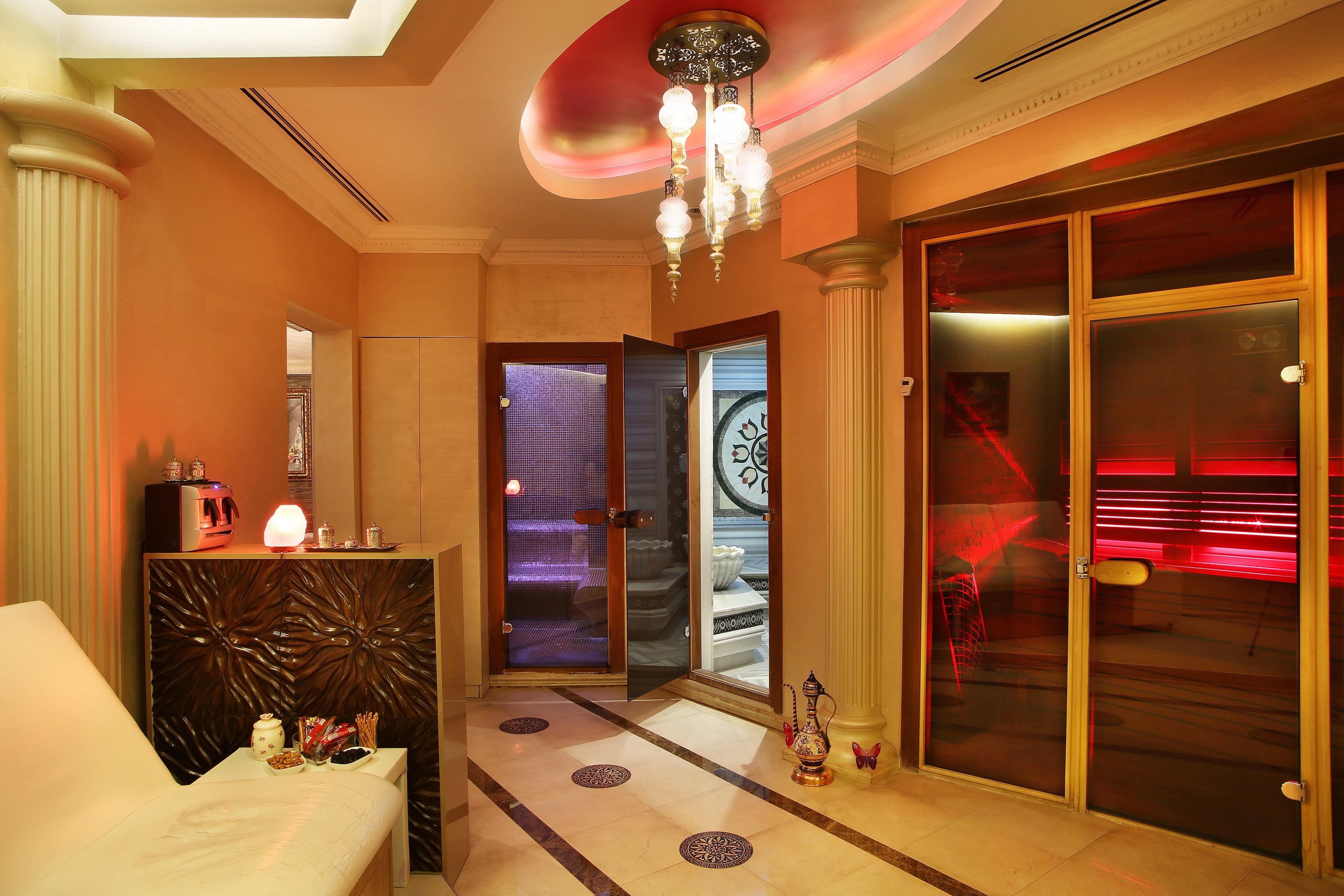 다루 술탄 호텔 갈라타 이스탄불 외부 사진 Turkish bath in a hotel in Istanbul