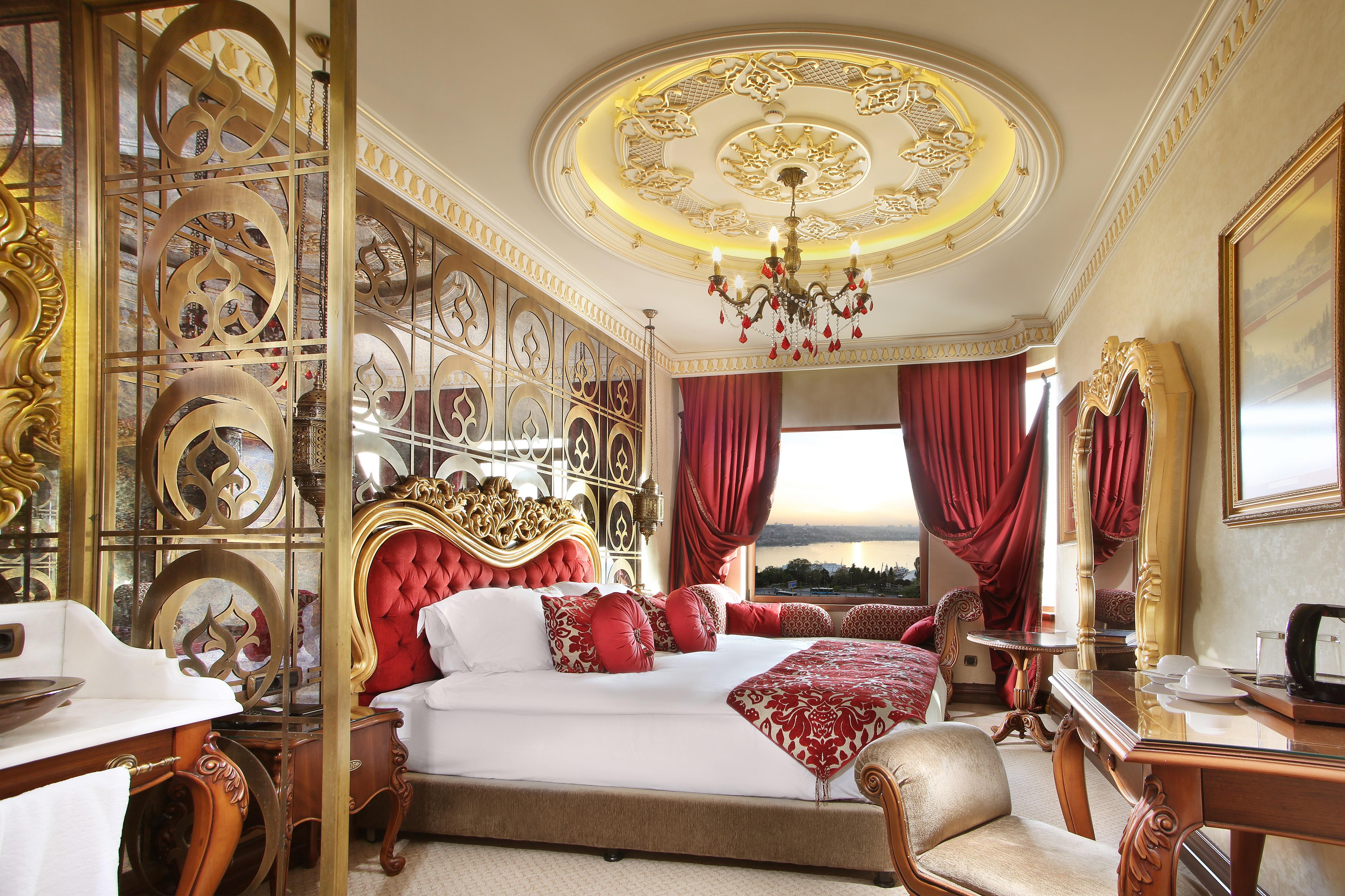 다루 술탄 호텔 갈라타 이스탄불 외부 사진 A suite at the hotel