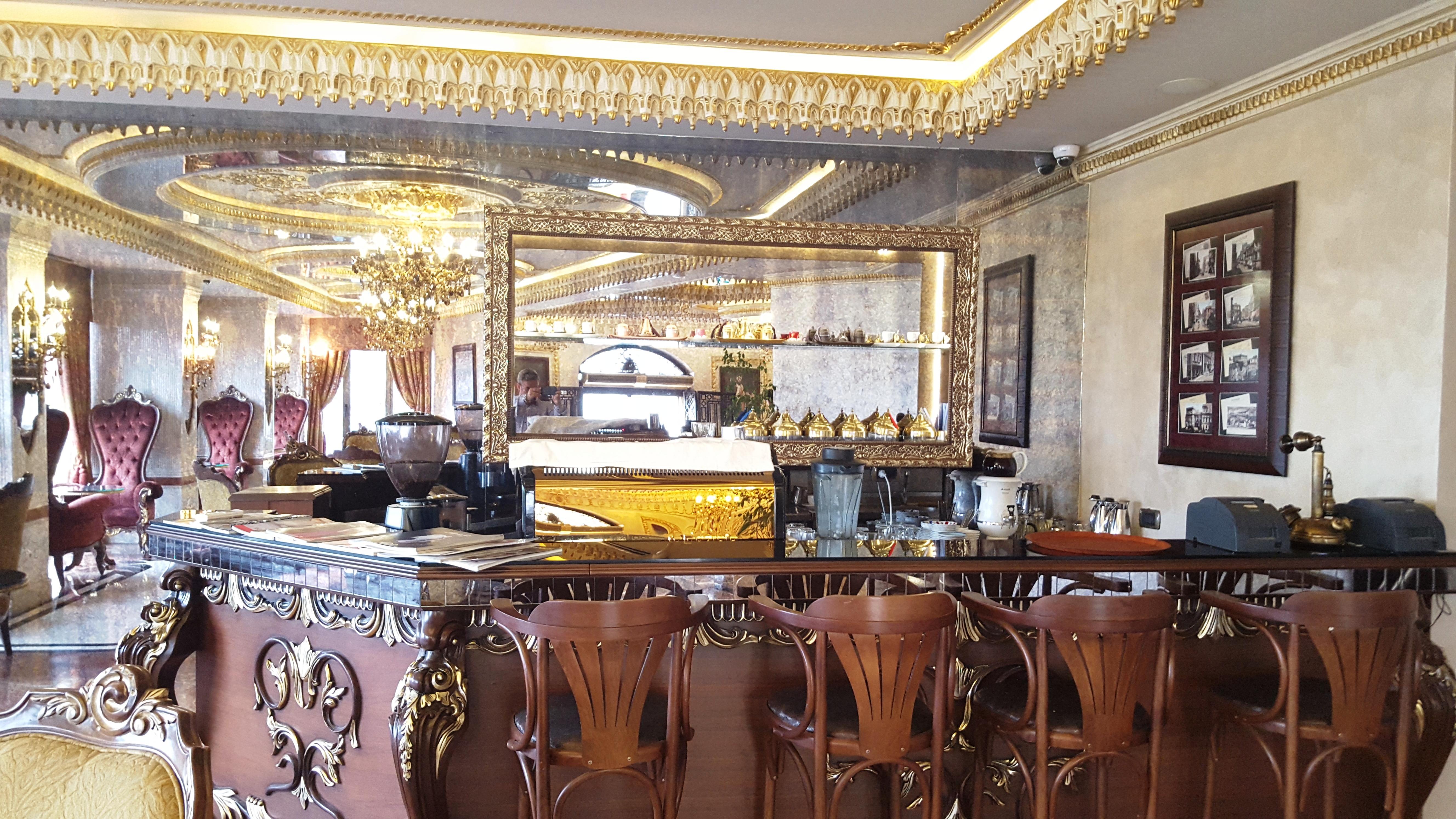 다루 술탄 호텔 갈라타 이스탄불 외부 사진 Interior of the restaurant