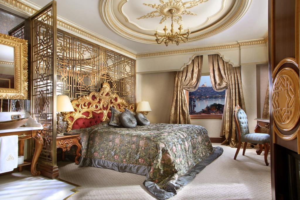다루 술탄 호텔 갈라타 이스탄불 외부 사진 A suite at the Four Seasons Hotel, Istanbul