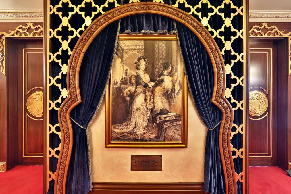 다루 술탄 호텔 갈라타 이스탄불 외부 사진 The painting in the hotel