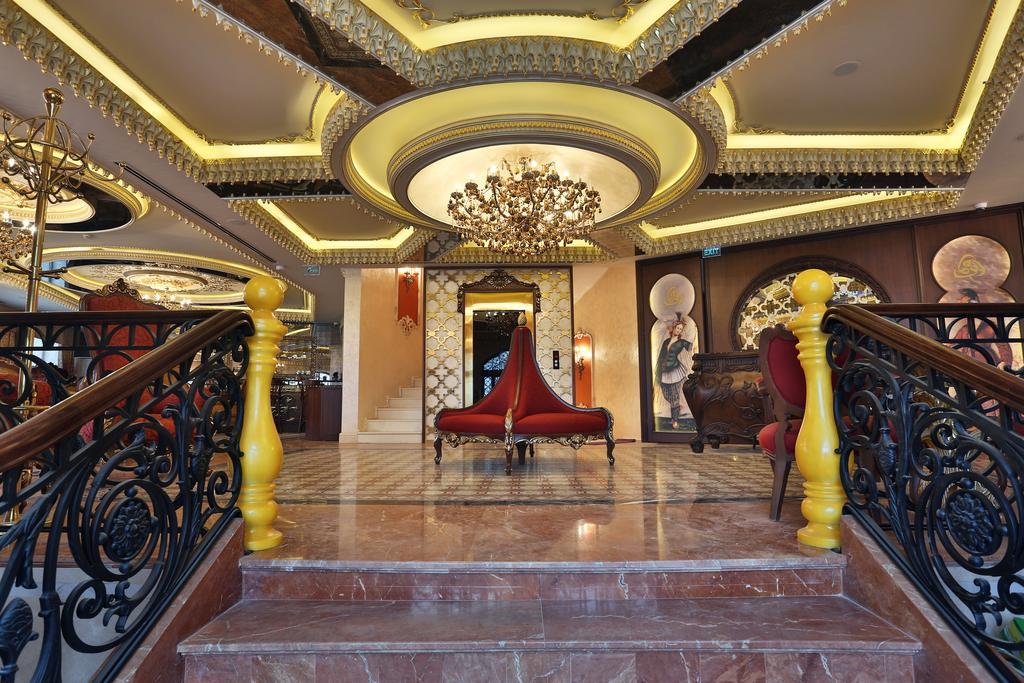 다루 술탄 호텔 갈라타 이스탄불 외부 사진 The lobby of the hotel