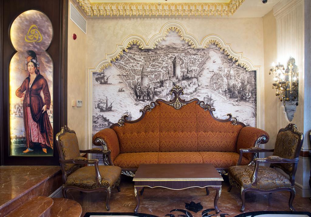 다루 술탄 호텔 갈라타 이스탄불 외부 사진 Interior of the hotel