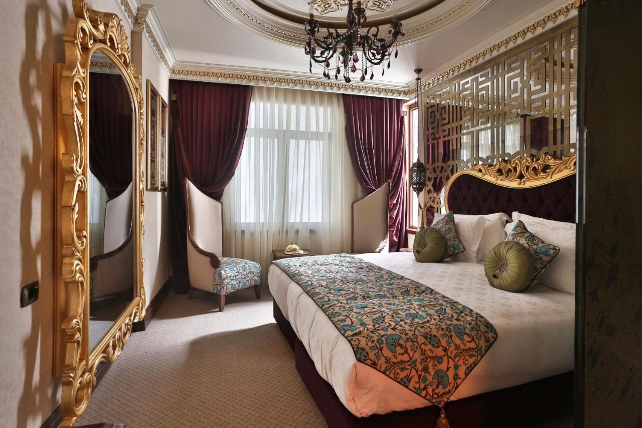 다루 술탄 호텔 갈라타 이스탄불 외부 사진 A room at the hotel
